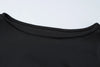 Autumn Winter Women Contrasting Ruffle Hem Mini Dress Elegant O-neck Long Sleeve Bodycon Dresses Street Short Robes