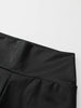 Women's Sexy Slim Fit PU Leather Pants Women's Casual Pants Elastic High Waisted Leggings Casual Pants