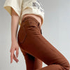 Women Flare Jeans Winter Streetwear Y2K Straight Pants Ankle Length Denim Jeans Girls Party Casual Retro Blue Trousers