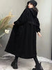 Oversized Women's Clothing Autumn And Winter Jacket Cotton Jacket Hooded Sweatershirt Winter Plush And Thickened Dress Winter