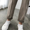 Thicken Women Pencil Pants Autumn Winter Trousers OL Style Female Work Suit Pants Loose Female Trousers Capris 6648