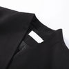 Elegant Solid Blazer Skirt Set Women Long Sleeve Button V-neck Blazer Lace See Through Long Skirts Spring Party Lady Suit