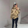 Spring Stand Collar Double Breasted Trench Coat For Women Elegant Long Sleeve Lace Up Jacket Lady Street Chic Outerwear
