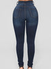 Women’s Skinny Jeans Pants Vintage Denim Jeans Women Stretch Trousers streetwear Straight Leg Wrap Hips Jeans