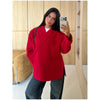 Lapel Collar Loose Fit Blazer Women Solid Asymmetric Front Placket Side Slit Suit Coats Autumn Casual Chic Clothing