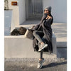 Women Long Cardigan Spring Knitted Loose V-neck Autumn Winter Elegant Sweet Outerwear Ladies Sweater Coat Soft Jacket Y2K