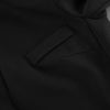 Autumn Sexy V-Neck Lace Patchwork Black Dress Elegant Temperament Long Sleeve Blazer Short Dresses Women Clothing