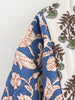 Vintage Women's Print Patchwork Cotton Jacket Quilted Long Sleeve Loose Short Warm Coat Autumn Winter Female Outwear