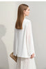Women's Coat Autumn Autumn Turned Over Collar Color-block Spliced Fabric Casual Loose Blazers For Woman 12641083