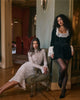 Lace Long Sleeve Sexy Midi Dress For Women Elegant White Half High Collar High Waist Bodycon Club Party Sexy Long Dress