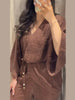 Women's Trousers Sets V-neck Crinkle Wave Texture Lace Up Tops High Waist Straight Trousers Street Office Lady Partywear