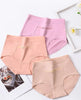 Cotton Women's Anti-theft Underwear With Pockets Medium High Waist Zipper Middle-aged Mother Grandmother Triangle Pants
