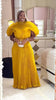 Folds Fall Women's Hand-pleated Loose Dress Plus-size Women's Evening Dress