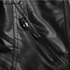 Leather Women's Jacket Autumn Korean Short Slim Bomber PU Jackets Female Zipper Windbreaker Blazer for Women Streetwear