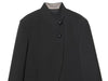 Women Black Hacking Commute Blazer Turtleneck Blazer Spring Fall Office Lady Simple Party Holiday Blazer