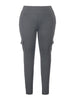 Plus Size Women's Butt Lift Leggings with Flap Pockets Women's Workout Leggings All Season All Season Casual Choice