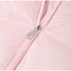 Chic Reflective Fabric Lace Up Hooded Cotton Jacket Women Stand Collar Full Sleeve Zipper Warm Overcoat Winter Lady Outwear