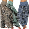 Plus Size 1XL-8XL Woman‘s Multi-color Digital Printed Harem Pants Trousers Ladies Long Leg Wide Leg Pants Pants
