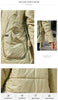 Spring Women Parkas Plus Size Short Grey Padded Down Coats Hooded Women's Jacket Outerwear Quilted AM-10075