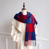 Winter Cashmere Scarf Women Design Warm Pashmina Blanket Poncho Scarves Female Shawl Wraps Thick Foulard Bufanda