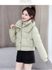 Winter Korean Hooded Bread Jacket Women Parkas Casual Thicke Warm Down Cotton Padded Short Jacket Female Outerwear