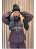 Casual Belted Hooded Cotton Coats Women Solid Full Sleeve Stand Collar Zipper Padded Coat Lady Winter Daily Street Wear
