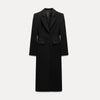 Office Lady Blazer Jacket Shoulder Pad Long Sleeve Lapel Female Coat Spring Button Pocket Lady Commuting Outwear