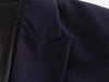 Women Double Breasted Plaid Blazer Coat Vintage Long Sleeve Flap Pockets Female Outerwear Chic Vestes Femme