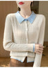 Cashmere Sweater For Women Autumn And Winter Knitted Cardigan For Women Loose Fitting Woolen Sweater Lapel Jacket Camel XXXL