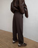 Autumn Women's Gray Sports Pants with Elastic 80% Cotton Jogging Vintage Classic Brown Sweatpants for Women