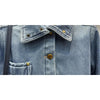 Women's Long-Sleeve Denim Dress Stylish Button-Down Irregular Hem Design Retro Elegant Casual Daily Dresses For Woman