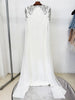 High Street Party Vestido Women's Full Sleeve Diamonds Beaded Maxi Long Dress