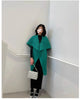Fold Spring Niche Design Sense Ladies Wear Cardigan Vest Coat Long Shawl