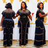Bodycon Long Maxi Dress African Dresses for Women Sexy Spring African Women Long Sleeve Plus Size Long Dress