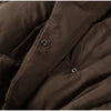 Winter Warm Stand Neck Long Lace Up Down Jackets Women Solid Ruff Soft Waist-cinching Coat Female Winter Chic Jackets