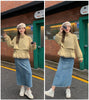 Women's Short Jacket Spring Autumn Korean Version Loose Ladies Coat Lace Stitching Short Female Outerwear
