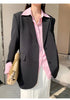 Spring Women's Loose Suit Jacket Loose Casual Design Street Style Long Sleeve Office Blazers for Women