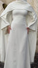 Elegant Long Sleeves Dresses Spring Women Bell Sleeve Long Dress Autumn High Waist Pullover Loose Knee Length Dress