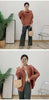 Spring Pleated Short Coat Women's Casual Style Loose Big Collar Single Breasted Elastic Outwear Jacket 2DB1992