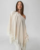 Satin Lace Patchwork Cape Shawl Skirt Set Women Elegant High Waist Fishtail Maxi Skirt Suit Lady Spring Fall Party Outfits