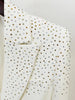 Designer Jacket Women's Slim Fit Single Button Rhinestone Diamonds Beaded Blazer Coats