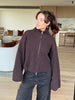 Casual Long Sleeve Zipper Knitted Coat Stand Collar Stripe Knitting Cardigan for Women Spring Autumn Female Sweater