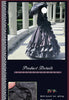 Women Vintage Palace Lolita Dress Sweet Princess Square Collar Lace Bowknot High Waist Long Victorian Gothic Dress Girl Black