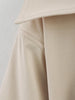women's British wind trench coat style double-breasted long sleeve belt lapel jacket short coat