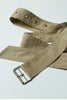 Classic Khaki Color Padded Thickened Trench Coat, Mid-Length British Style Jacket for Women, Fall/Winter