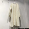 Imitation Mink Velvet Cardigan Sweater Jacket Women Autumn Winter Korean Loose Elegant Knitted Coat Female Tops