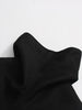 Chic Splicing Personalized Zippers Jacket For Women Lapel Collar Long Sleeve Loose Coat Female Autumn