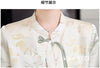 Women's Leisure Jacket Spring Autumn Retro Printing Be All-match Lady Outerwear Chinese Style Ladies Short Coat