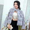 Women's Fur Integrated Jacket Autumn Winter Short Imitation Mink Fur Coat Versatile Velvet Tops Female Outerwear Clothes