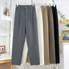 Fall Spring Black Suit Haren Pants Women Elastic High Waist Casual Trousers Woman Korean Style Solid Office Pant